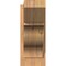 Ekena Millwork Funston Slat Smooth Outlooker, Western Red Cedar, 7 1/2"W x 18"D x 18"H OUT08X18X18FST06SWR - alternate 4